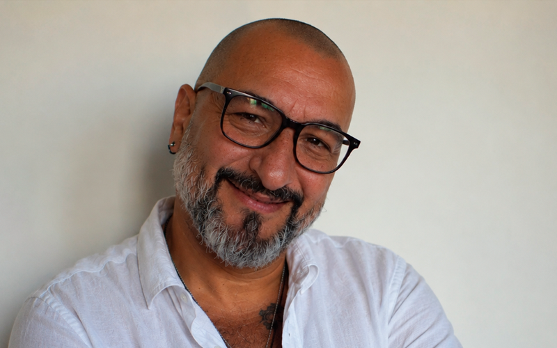 Daniele Antonio Saitta nel progetto musicale Gente del Sud
