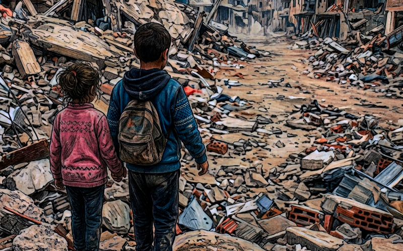 “Il rock dei bambini” di Giovanni Di Bisceglie: un messaggio di pace